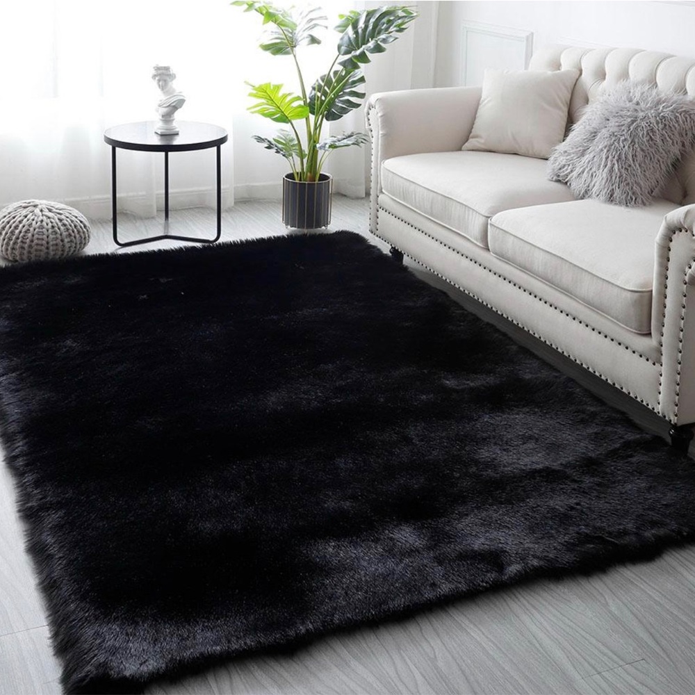 Wool Plush Shaggy rug Decor